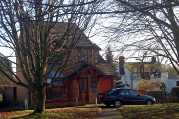 Site of the Wesleyan Methodist chapel December 2008